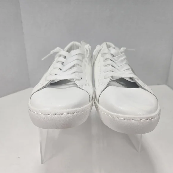 Vintage Havana Carla White Sneakers with Gold Star & Extra Laces Women's Size 9 - Picture 4 of 12